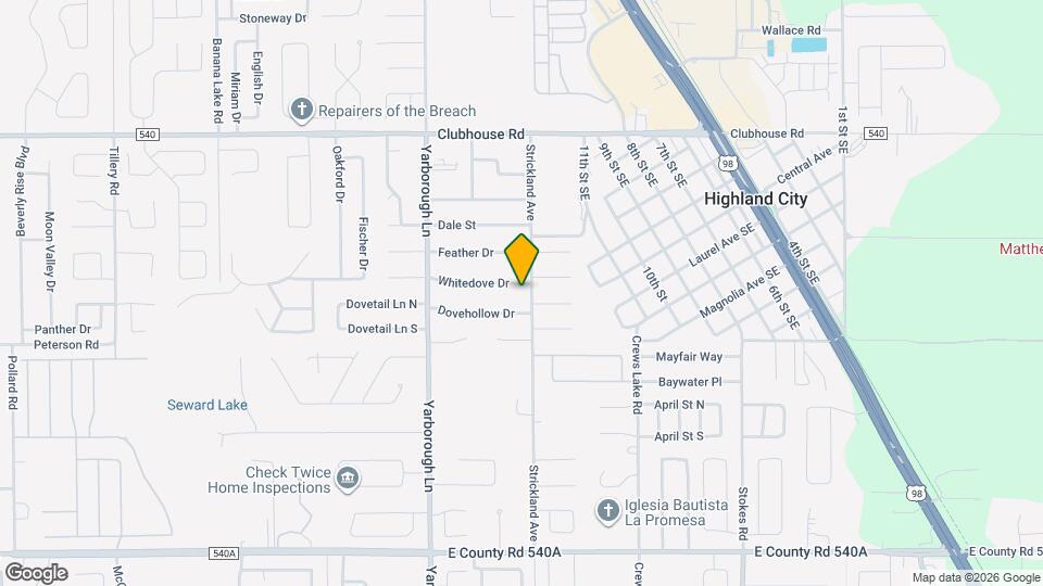 3859 Whitedove Dr Map and Location Details