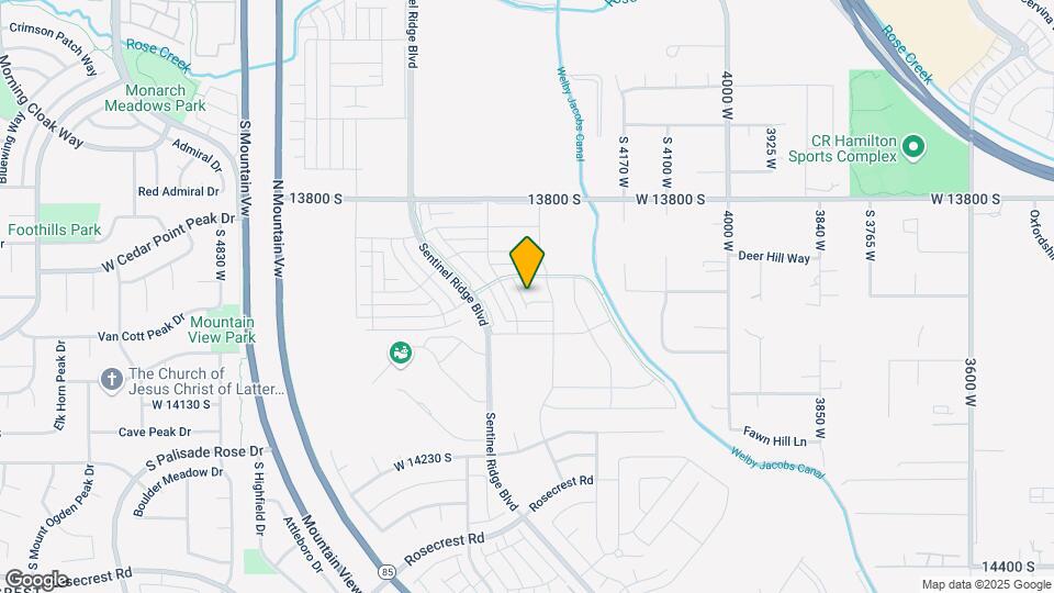 13963 Silver Peak Ln Mapa y Detalles de la Ubicación