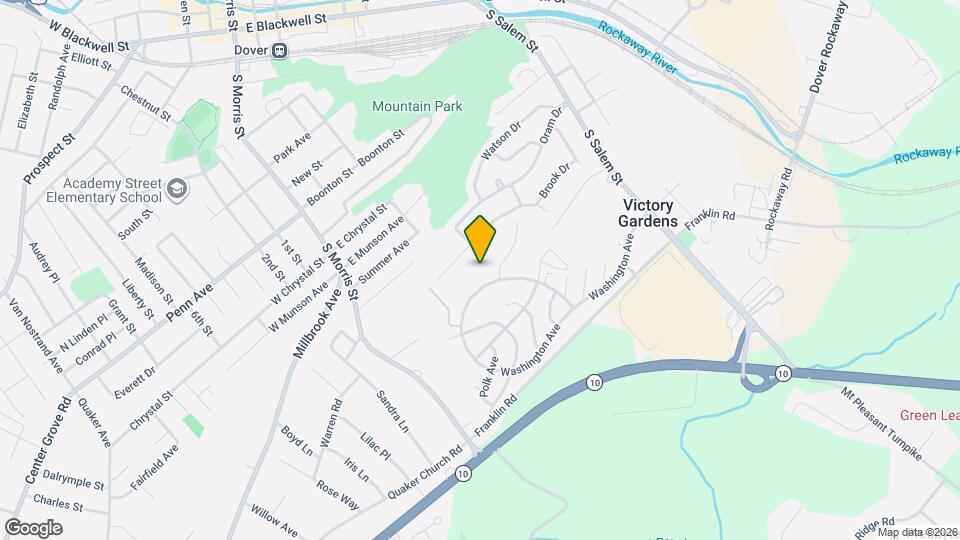 369 Washington Ave Map and Location Details