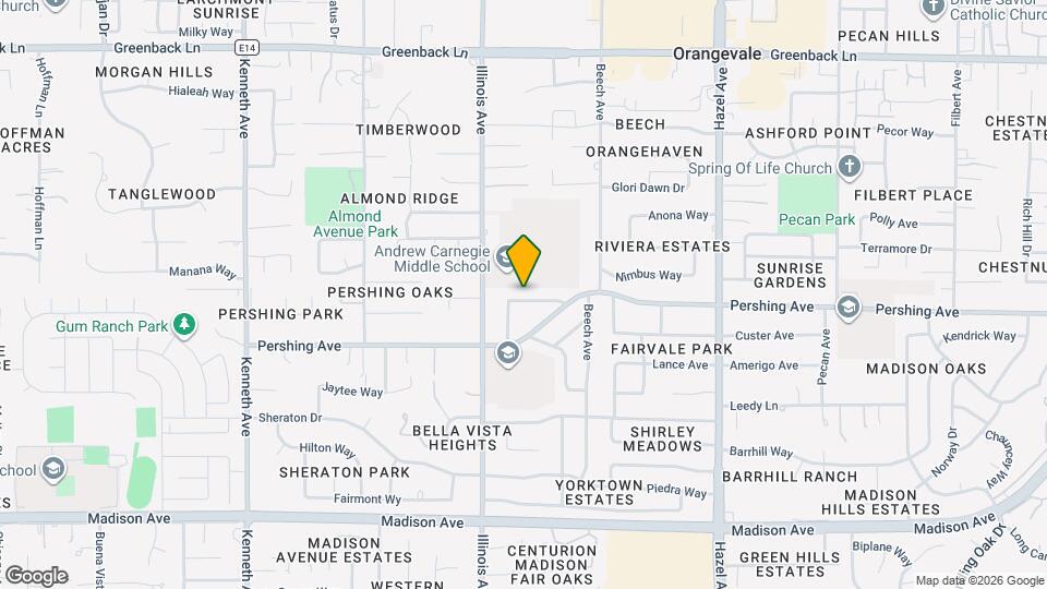 8733 Baxter Way Map and Location Details