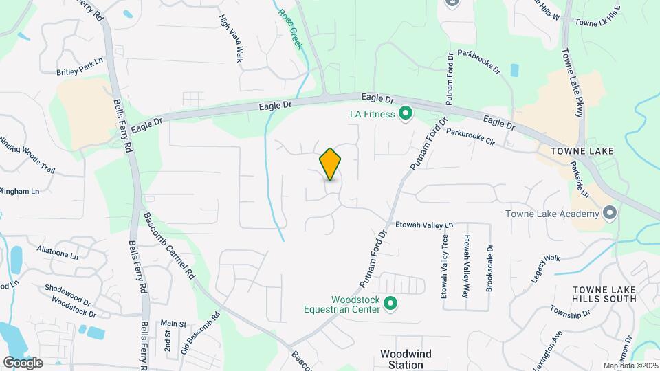 502 Silver Maple Ln Map and Location Details