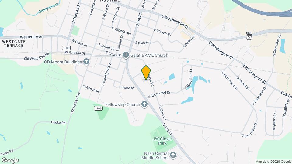 913 S Kates Ln Map and Location Details