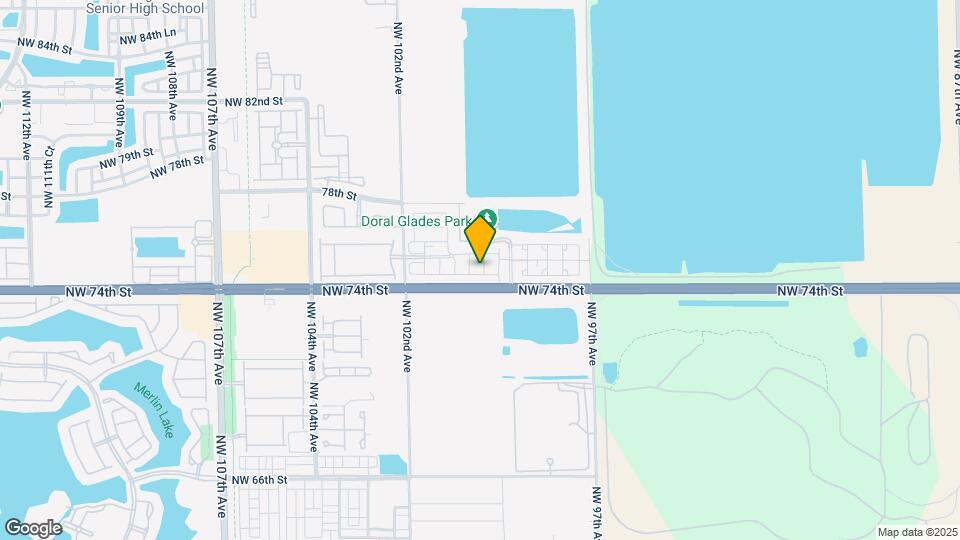 7446 NW 99th Ct Map and Location Details