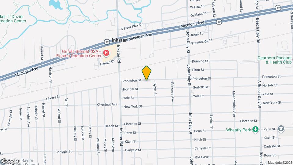 27065 Princeton St Map and Location Details