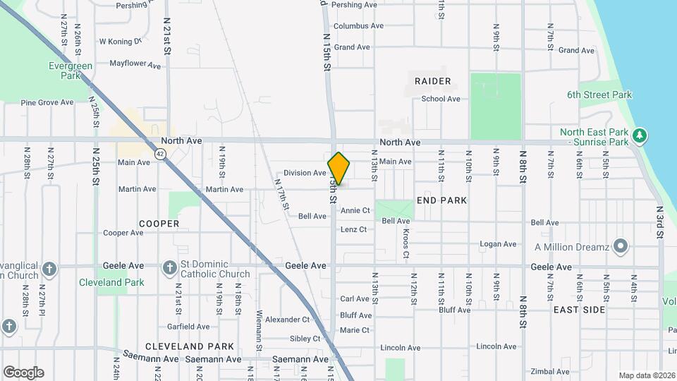 2511 N 15th St Mapa y Detalles de la Ubicación