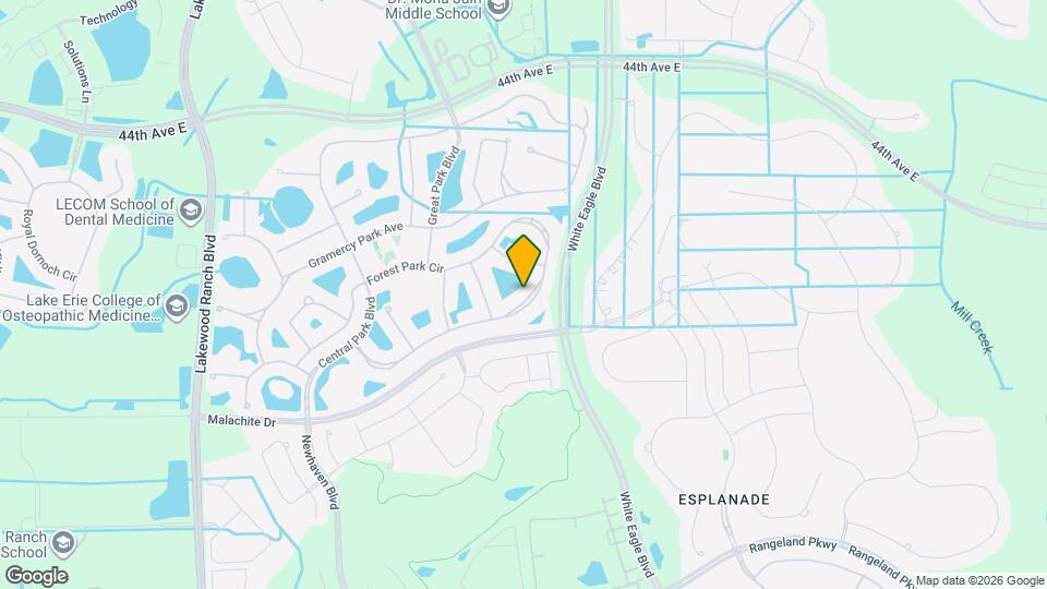 11897 Forest Park Cir Map and Location Details