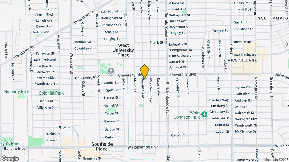 6313 Sewanee Ave Map and Location Details