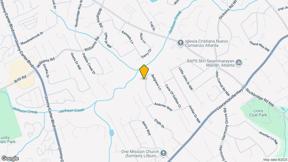 641 Belgrave Ln Map and Location Details