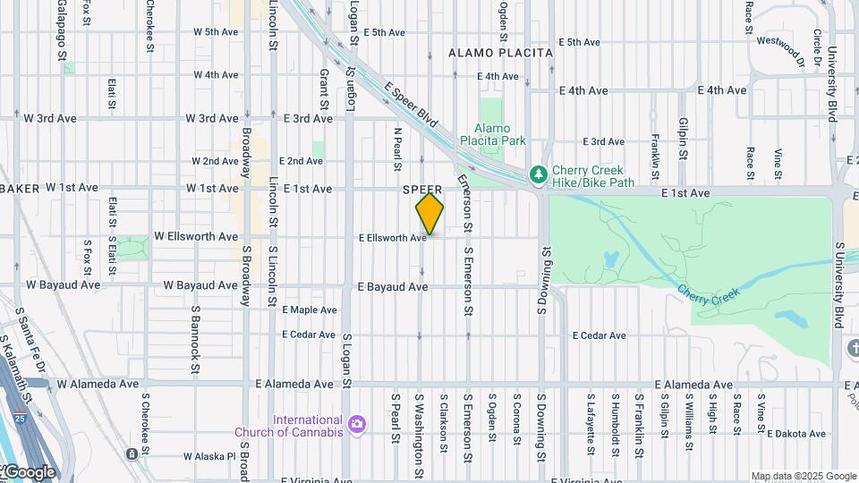 700 E Ellsworth Ave Map and Location Details