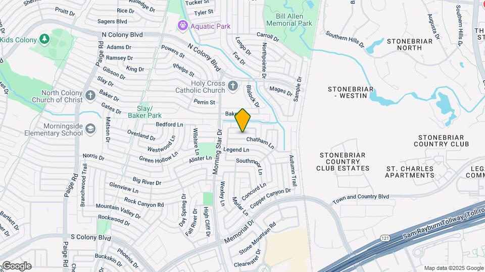5820 Chatham Ln Map and Location Details