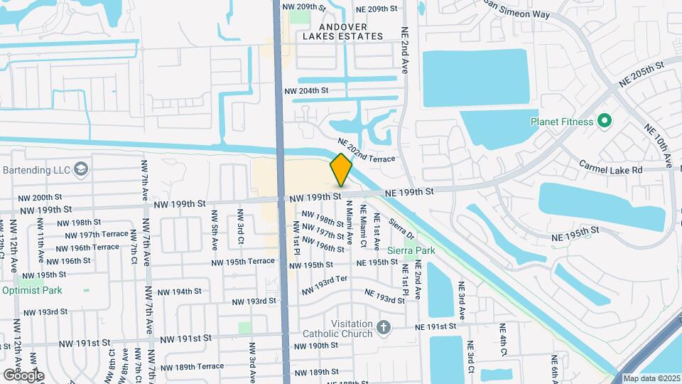43 NW 199th St Map and Location Details