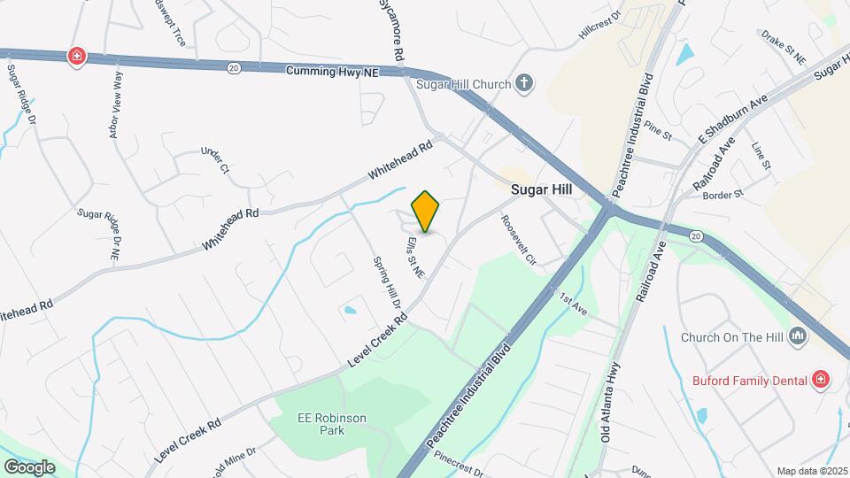 Room in Townhome on Hill Station Ct Mapa y Detalles de la Ubicación