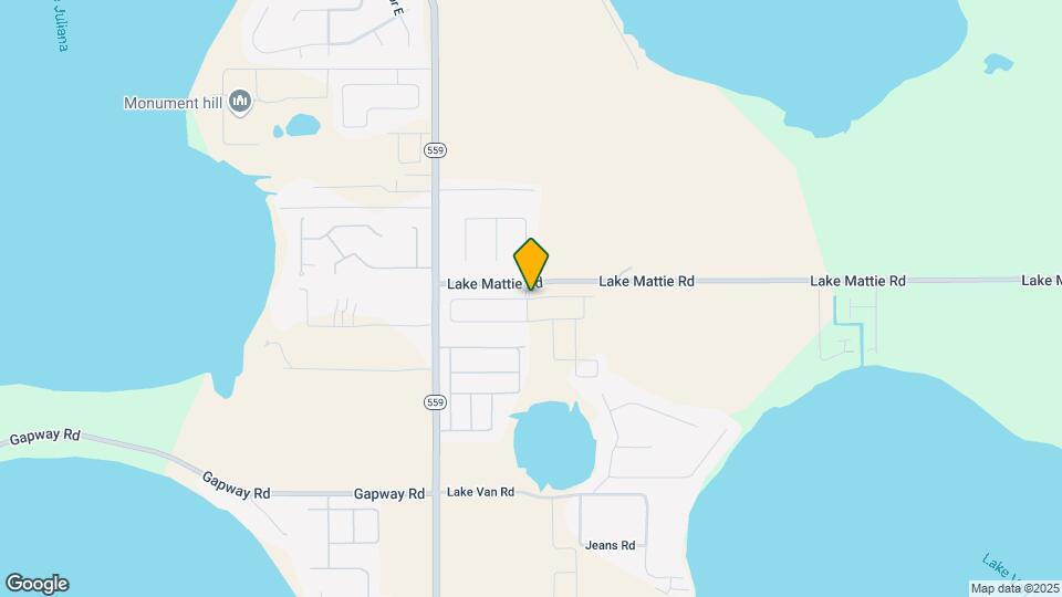 116 Lake Mattie Rd Map and Location Details