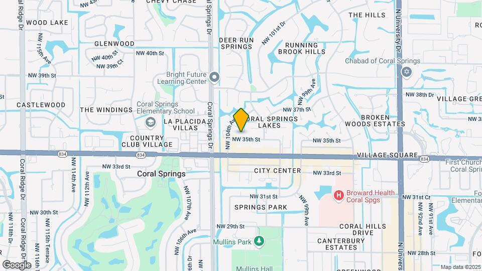 10331 NW 35th St Map and Location Details