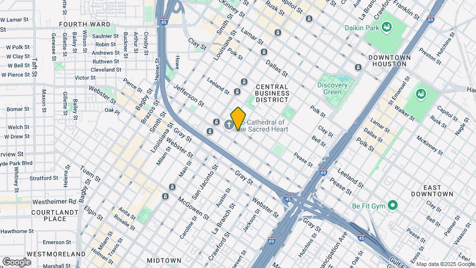 1825 San Jacinto St, Unit 608 Map and Location Details