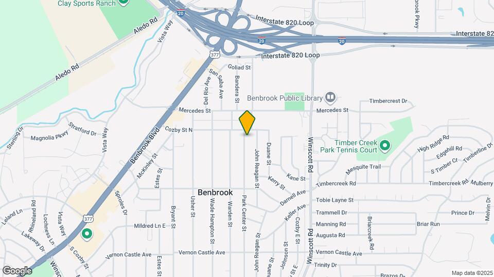 1005 Park Center St Map and Location Details