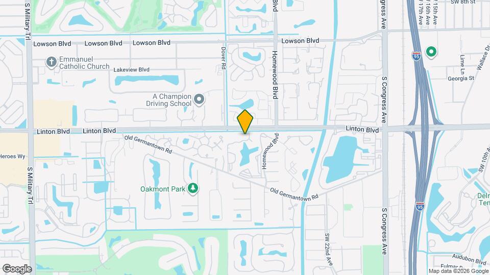 1740 Palm Cove Blvd, Unit verano Map and Location Details