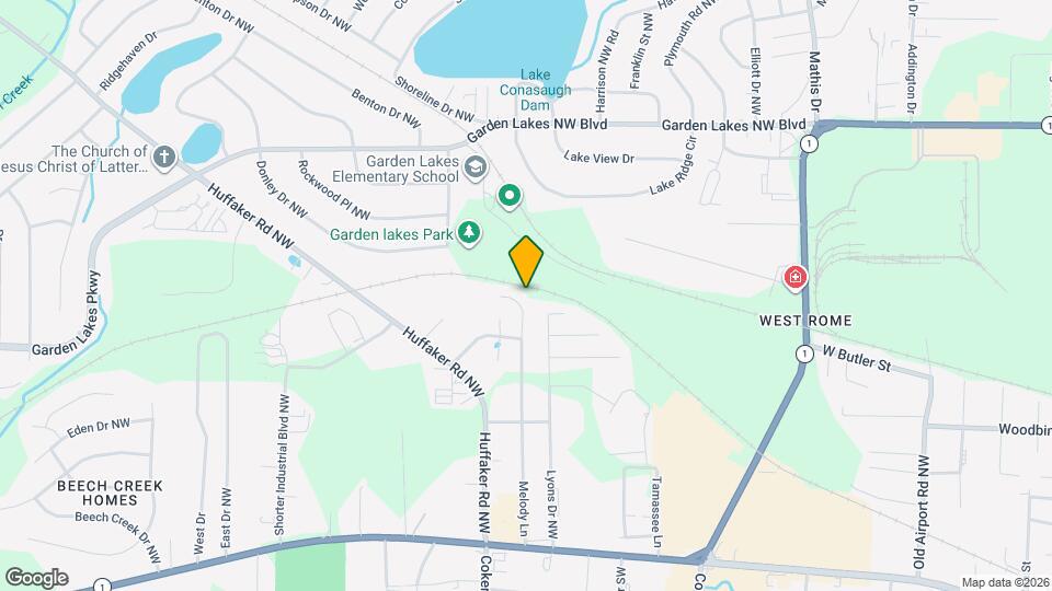 146-148 Melody Ln NW Map and Location Details