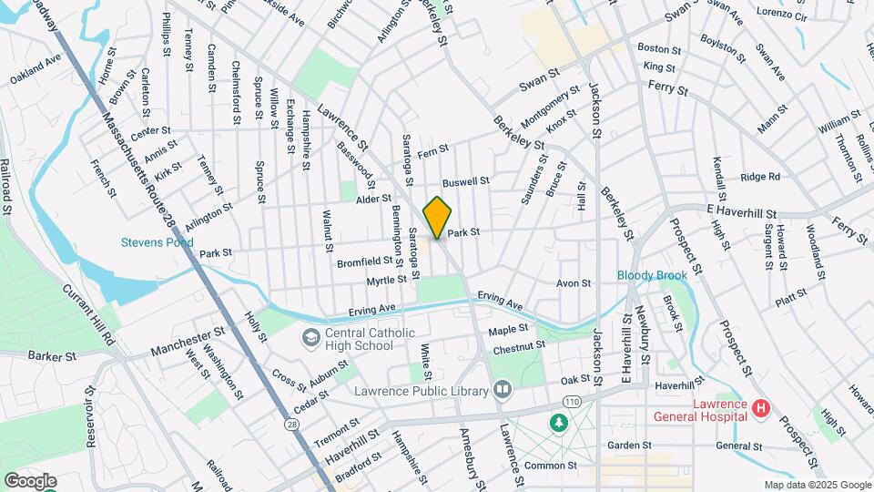 202 Lawrence St Mapa y Detalles de la Ubicación