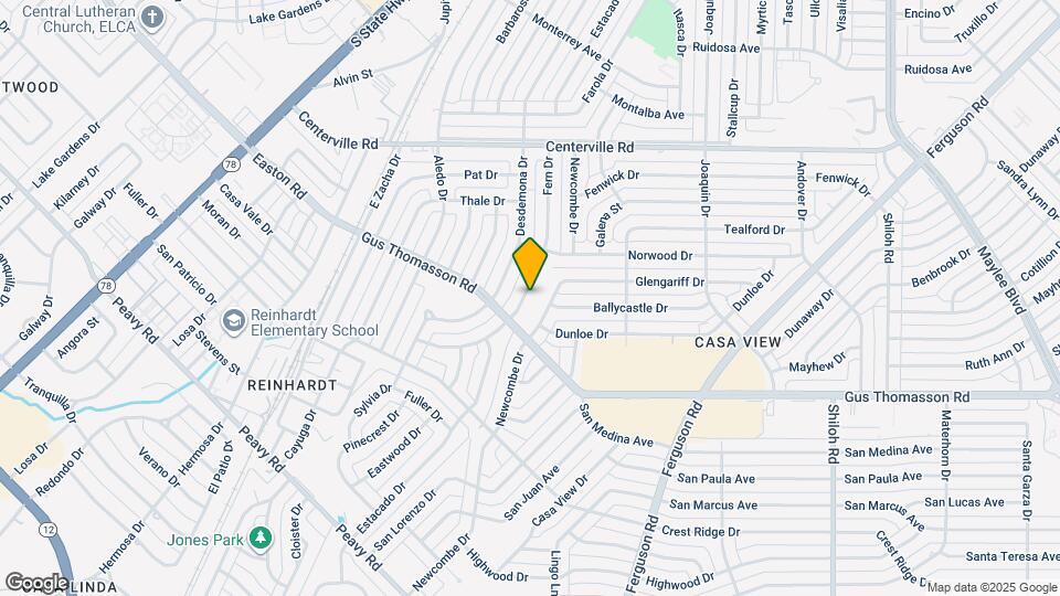10426 Fern Dr Mapa y Detalles de la Ubicación