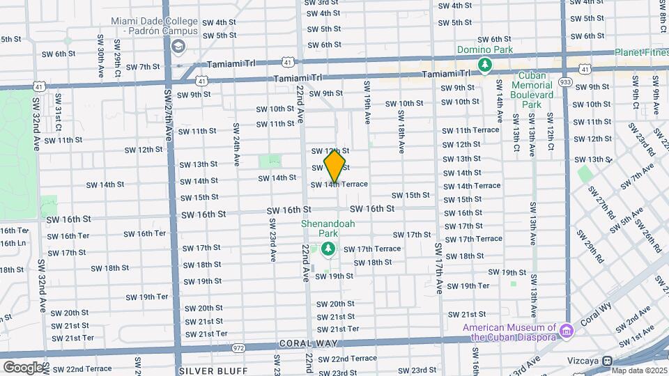 2102 SW 14th Ter Map and Location Details