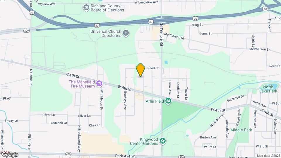 315 Boston Ave Map and Location Details