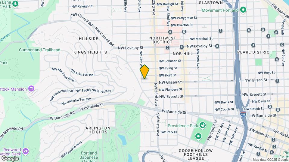 2375 NW Glisan St Map and Location Details