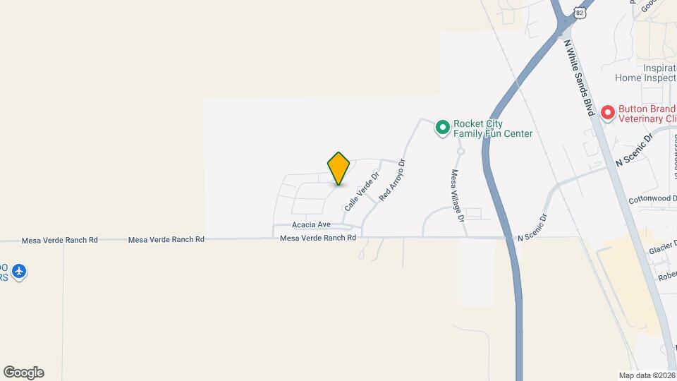 3458 Tesuque Dr Map and Location Details