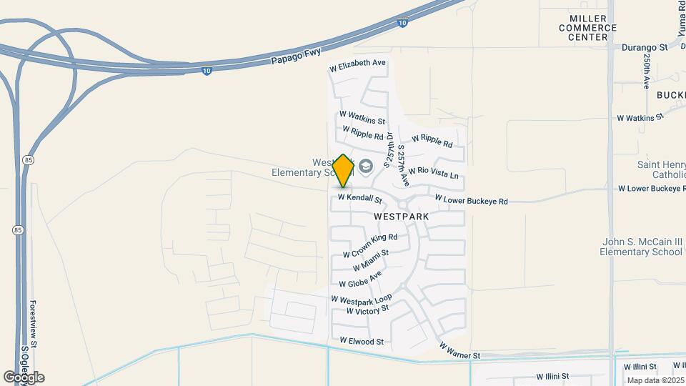 25846 W Kendall St Map and Location Details