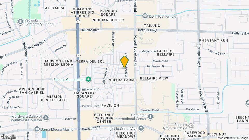 14243 Oro Valley Dr Map and Location Details