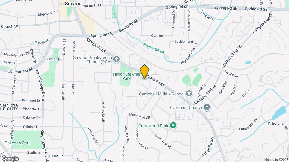 3308 Fieldwood Dr SE Map and Location Details