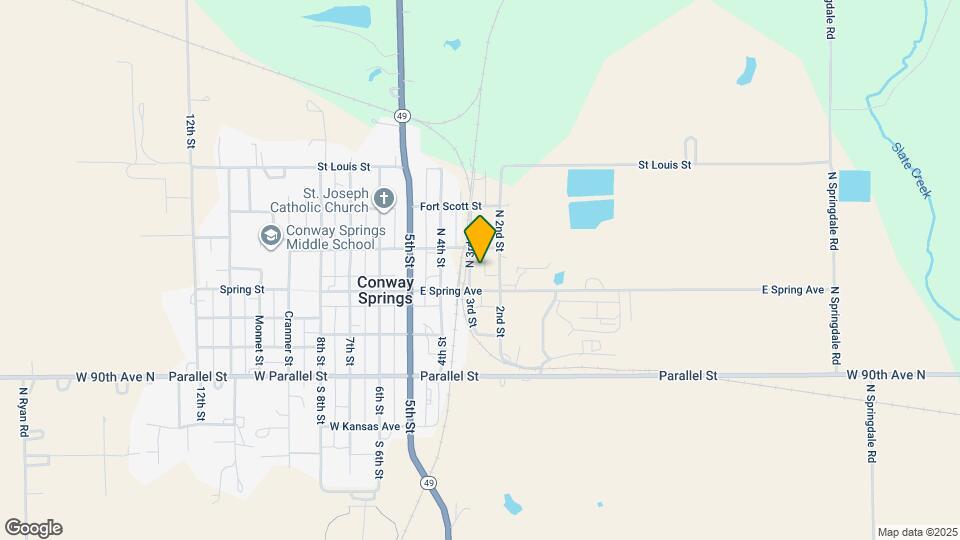 103 N 3rd St Map and Location Details