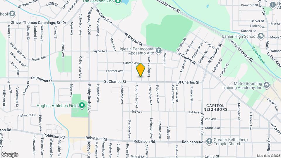 2302 St Charles St Map and Location Details