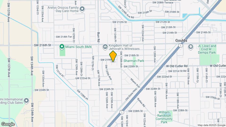 21939 SW 124th Pl Map and Location Details