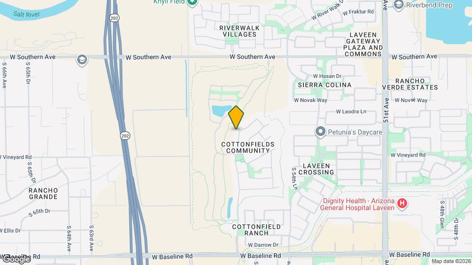 6606 S 57th Ave Map and Location Details