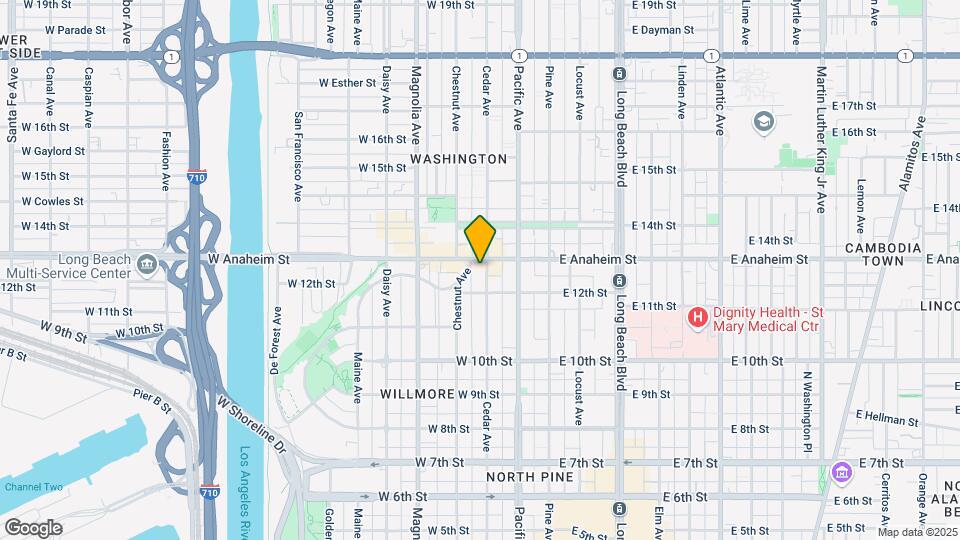 1235-1239 Cedar Ave Map and Location Details