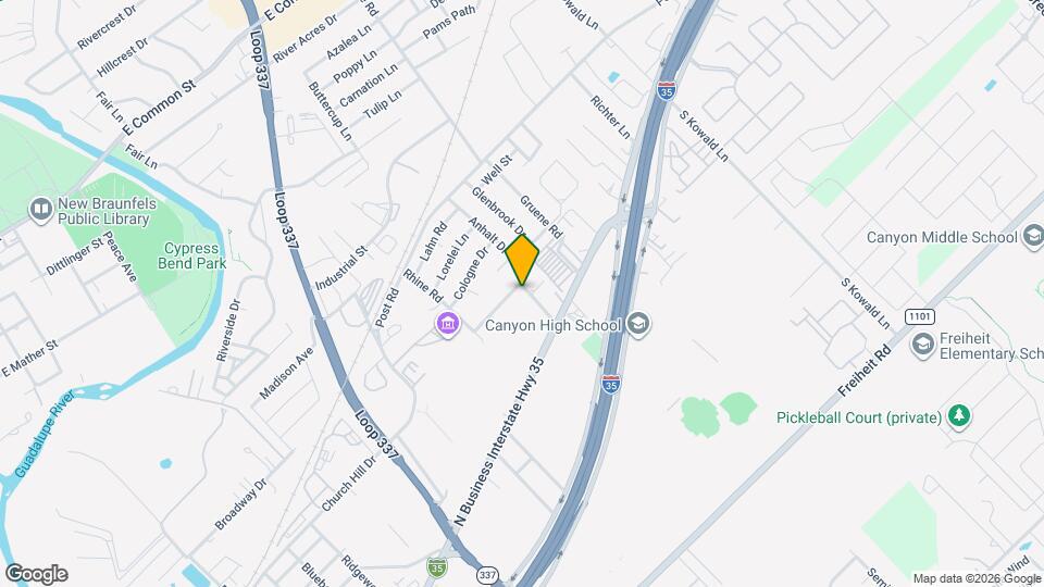 191 Rhine Terrace Map and Location Details