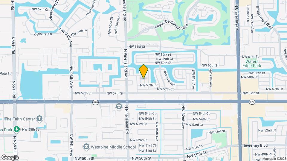 5719 NW 86th Ave Map and Location Details