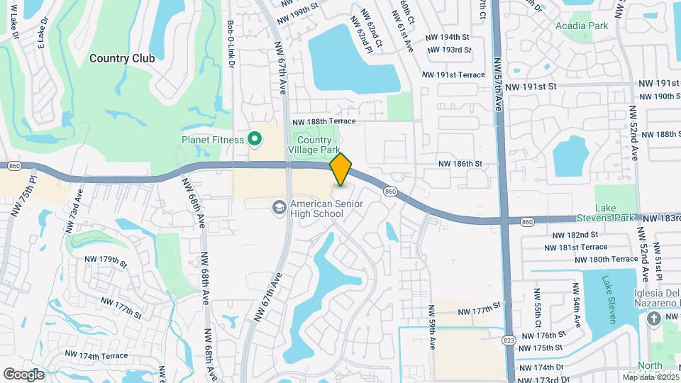 6288 NW 186th St, Unit 203 Map and Location Details