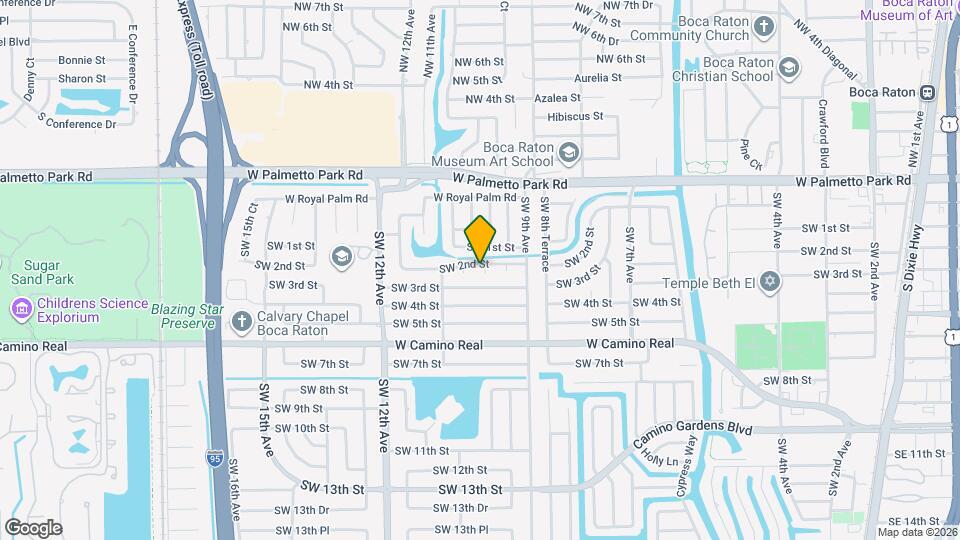 1010 SW 2nd St Map and Location Details