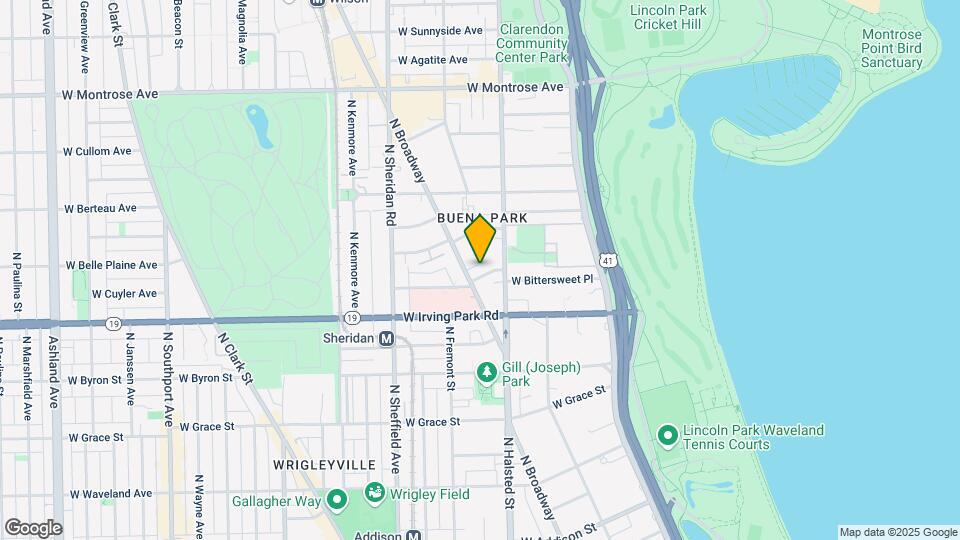 820-826 W Cuyler Ave Mapa y Detalles de la Ubicación
