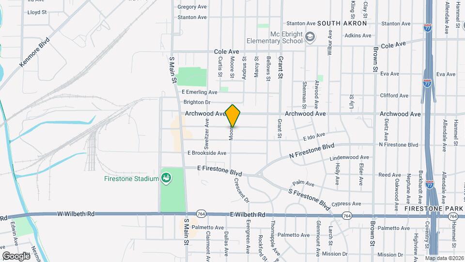 126 E Mapledale Ave Map and Location Details