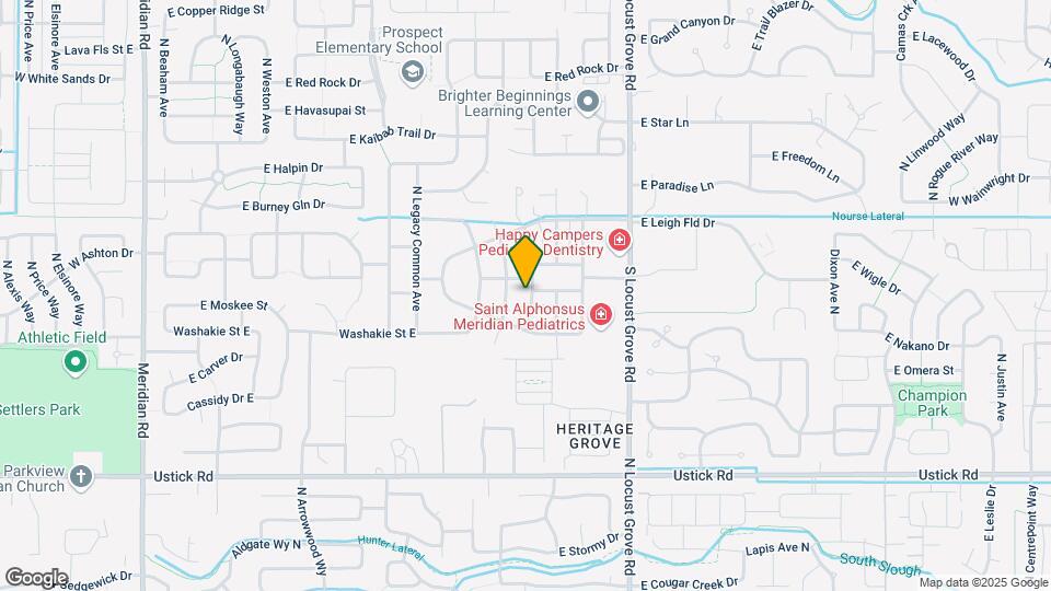 3757 N Quenzer Way Map and Location Details