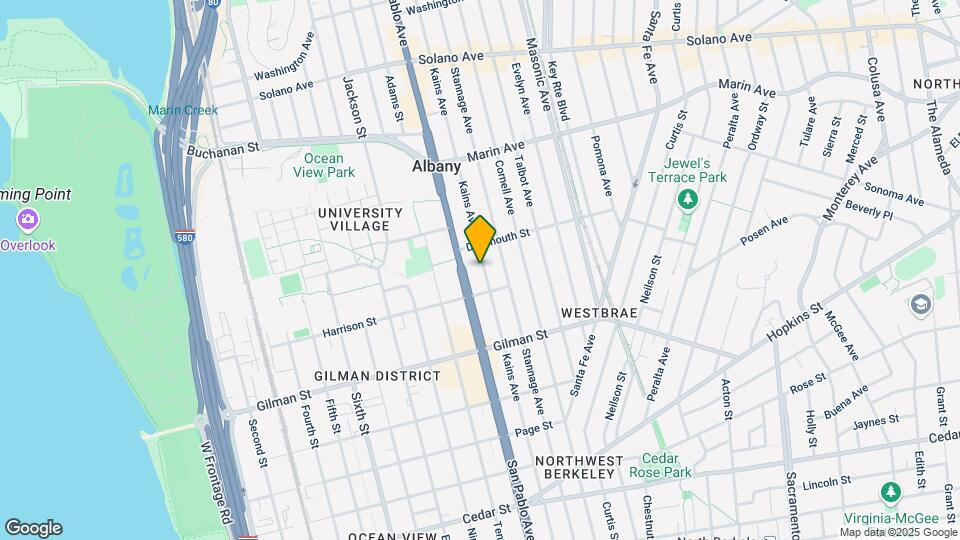 1122 Kains Ave Mapa y Detalles de la Ubicación