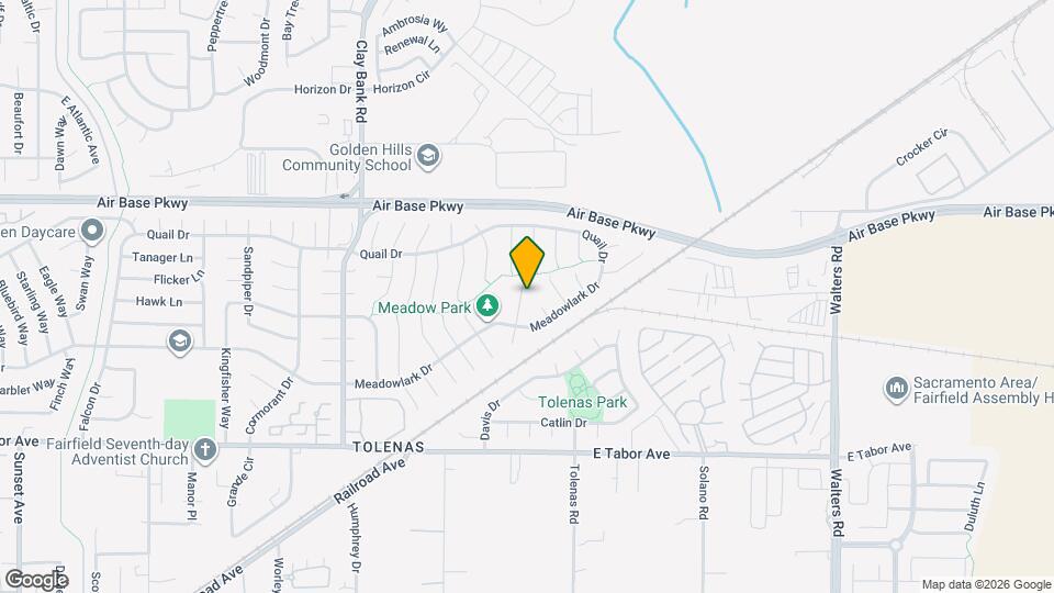 2160 Tilden Pl Map and Location Details