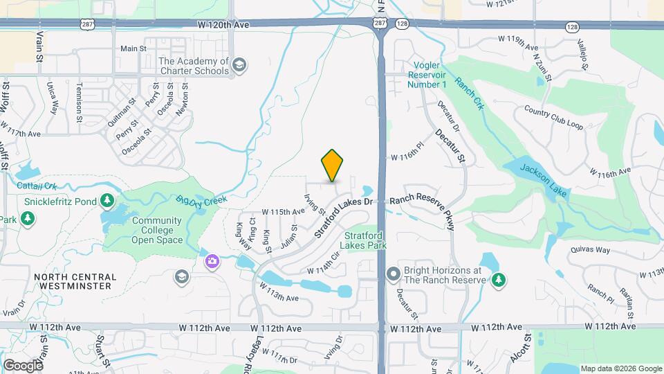 11585 Hooker St Map and Location Details