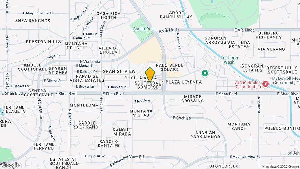 11375 E Sahuaro Dr Mapa y Detalles de la Ubicación