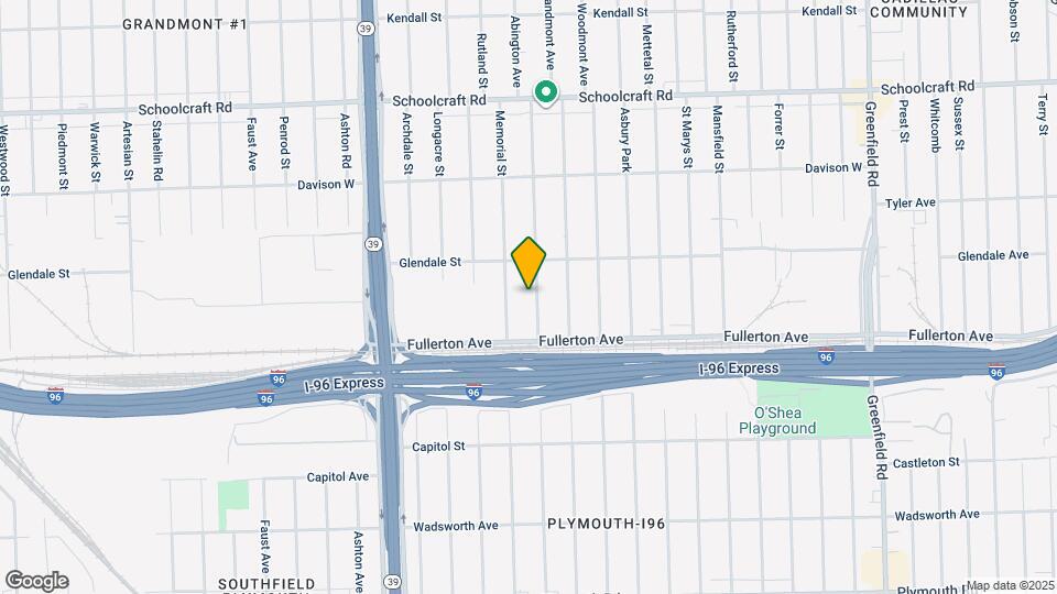 12689 Abington Ave Map and Location Details