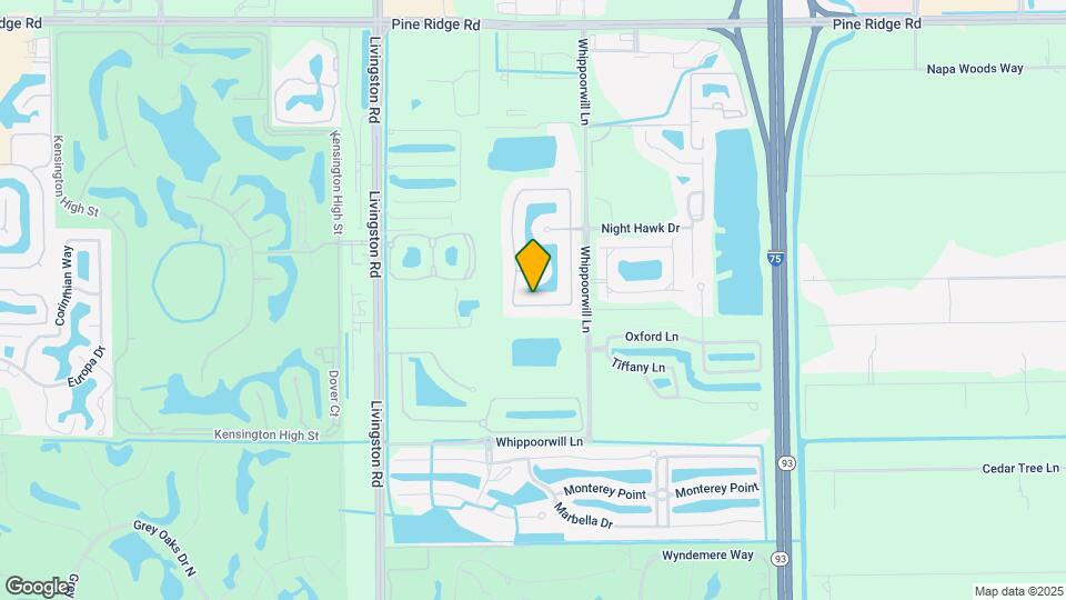 1581 Serrano Cir Map and Location Details