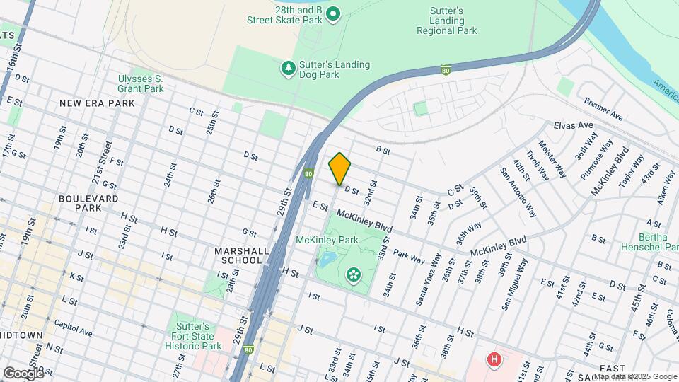 401 Alhambra Blvd Map and Location Details
